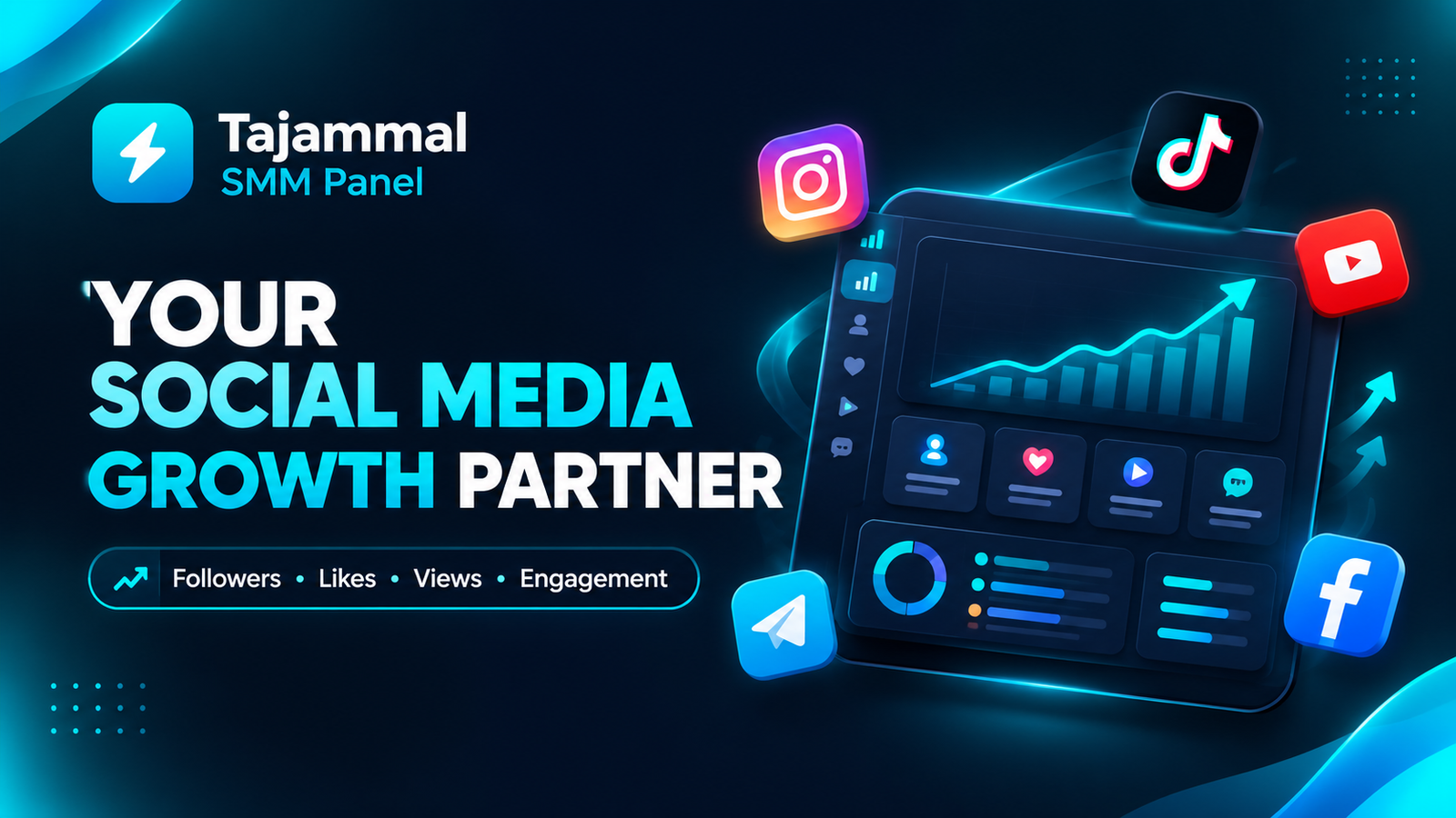 How to Increase YouTube Visibility with TAJAMMAL SMM PANEL